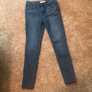 Bullhead jeans high rise skinniest size 27